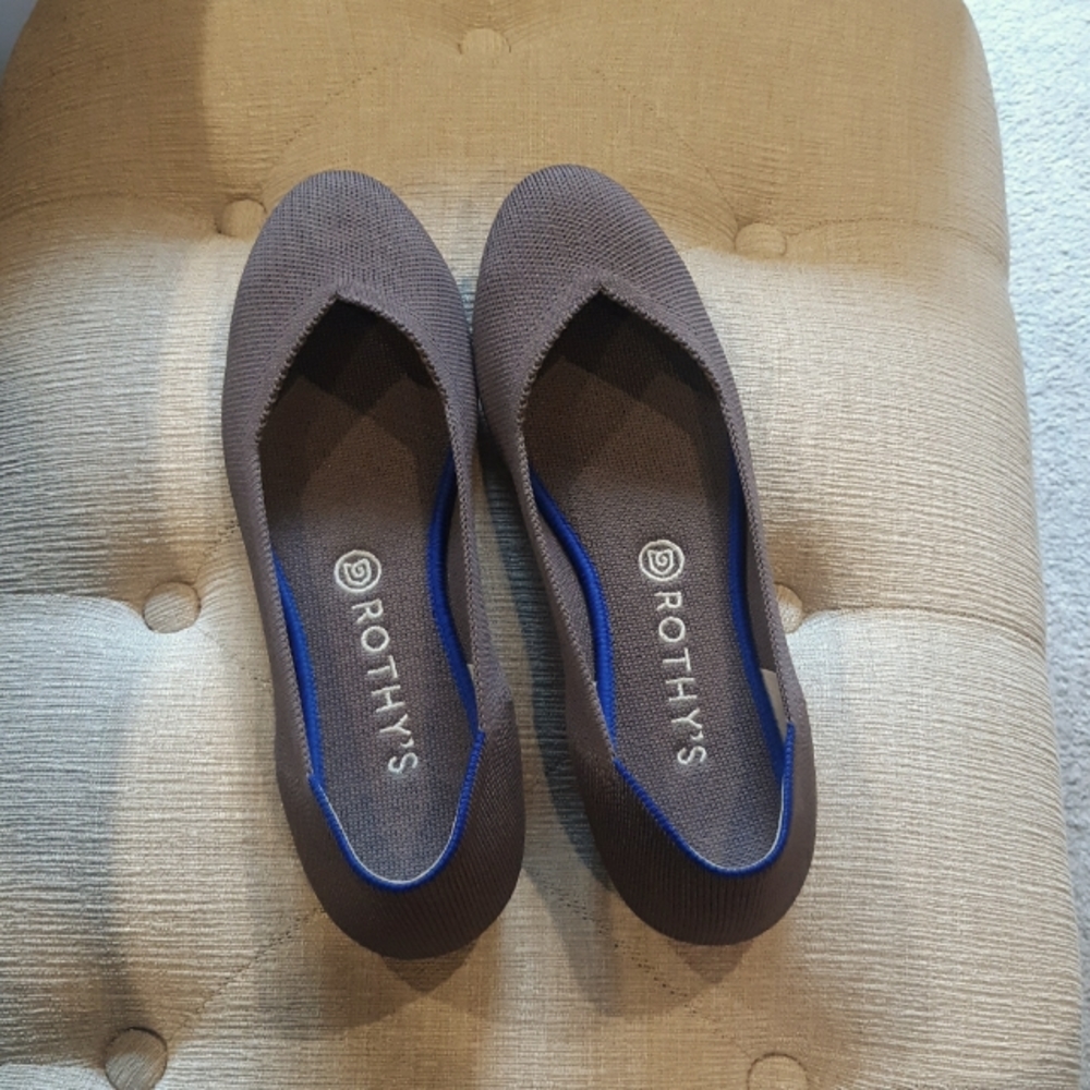 Rothy's Size 10 Mink Flats